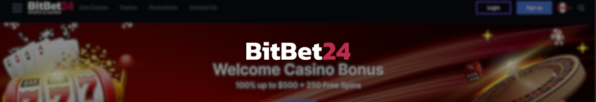 BitBet24 Casino Logo Bonus