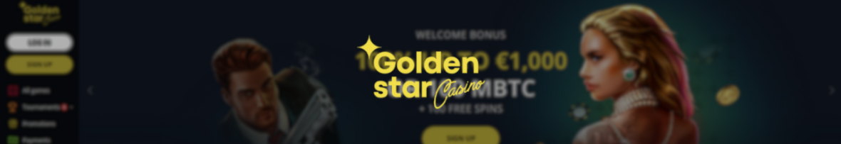 Golden Star Casino Logo Bonus