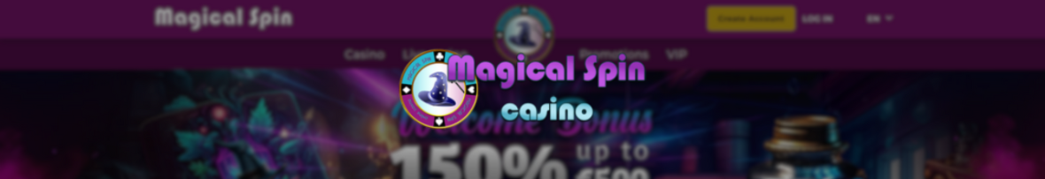 Magical Spin Casino Logo Bonus