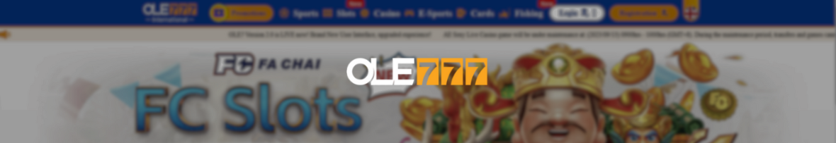 Ole777 Casino Logo Bonus