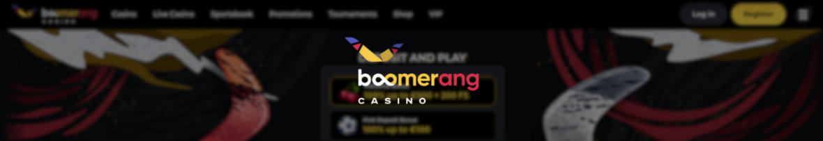 Boomerang Casino Logo Bonus