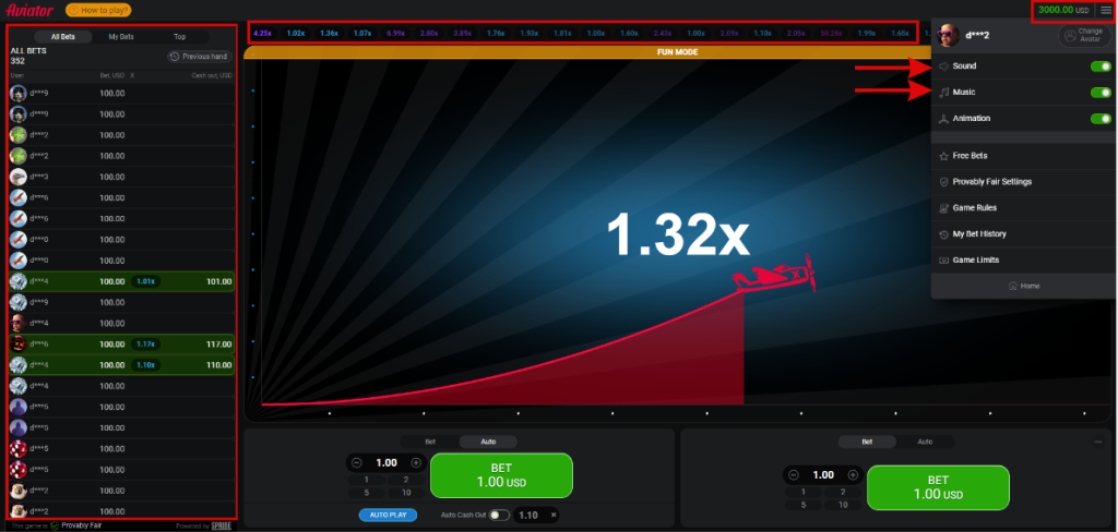 Aviator Game Functionality